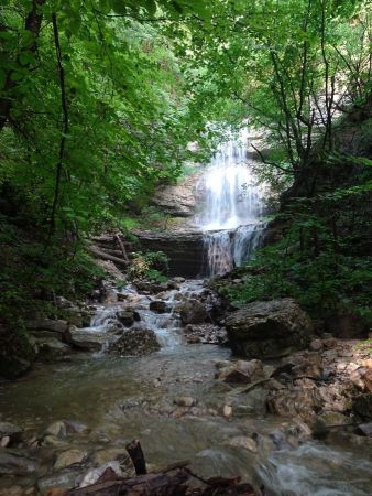 Cascade inférieure des Gorges