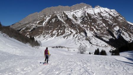 Retour vers le col des Aravis