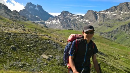 Le Viso avec la pointe Joanne (3052m) à droite