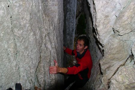 Passage de la Cheminée du Paradis