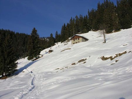 Les chalets vers Pré Pinet