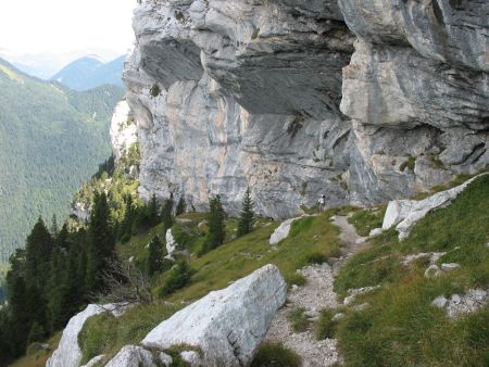 Le sentier du Sangle de la Barrère