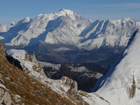 La vue se dévoile de plus en plus...