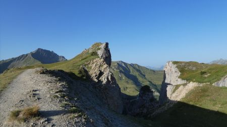 Vers le Mont Coin, vue arrière