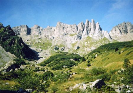 Montée au col du Bonhomme