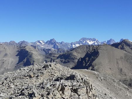 Le Tuba en boucle par Prapic (montée vallon de Chabrière, traversée crête des Lauzes Rousses , descente Col des Terres Blanches)