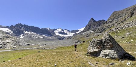 Arrivée dans le vallon des Evettes...