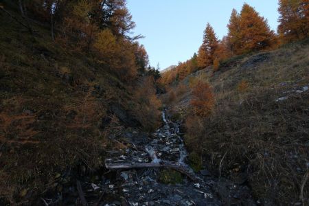 À la traversée du rif de Rouart.