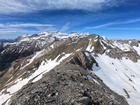 Vers massif Mont-perdu/Gavarnie.