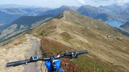 Retour vers le Passage de la Charmette