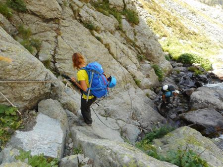 Descente par le Sentiero E. Nicoli.