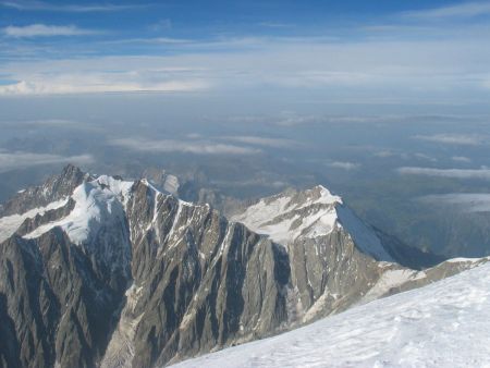 L’Aiguille de Tré la Tête et les Dômes de Miage