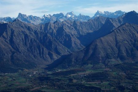 Au nord, les Ecrins