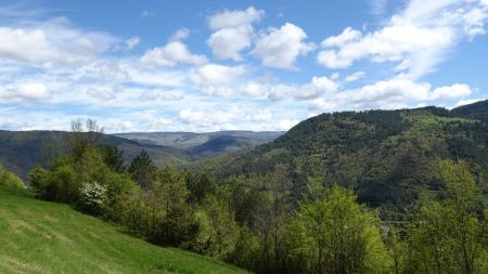 Ouverture vers le Mont Lozère