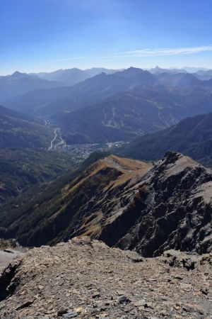 Vue plongeante sur Bardonnechia