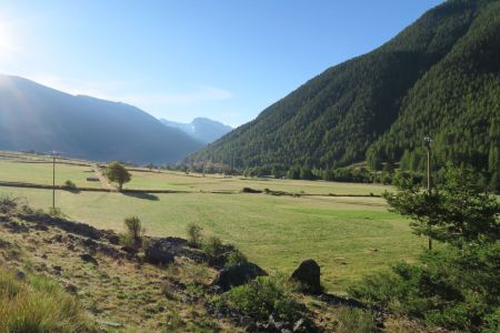 Départ sous le soleil