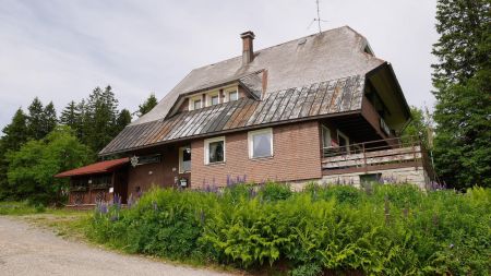 Berggasthof Grafenmatt, au bord du Westweg.