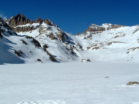 Le Lac Nègre sous la neige !