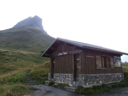 La cabane et le grand Croisse Baulet.