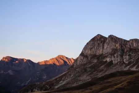 Embrasement des cimes