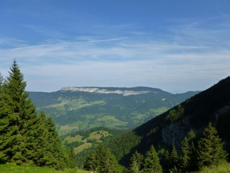 Vue du col de l’Alpette