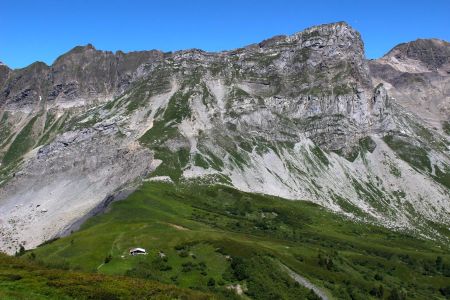 Face au Col de Niard