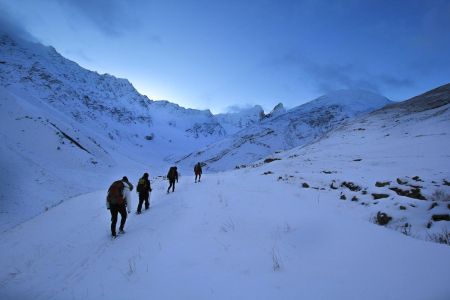 Les Aiguilles d’Arves dans le fond