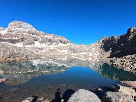 Au lac Glacé.