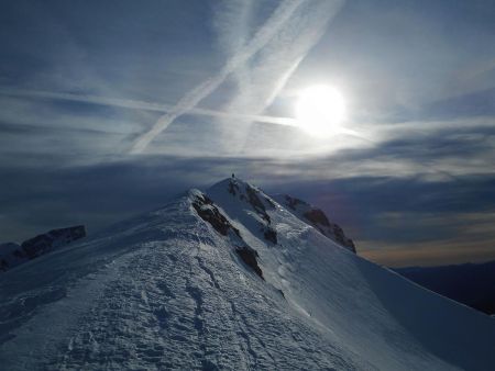 Crête vers le Chauvet.