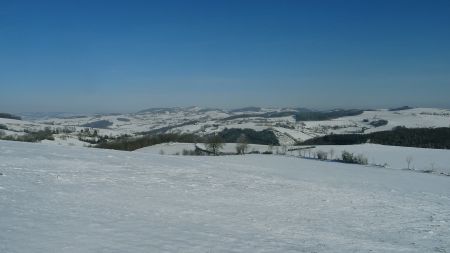 Vers le crêt Malherbe.