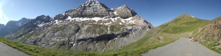 Face Nord du Taillon depuis le Col des Tentes.