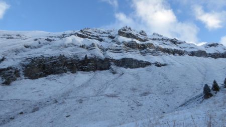 Progression sous les têtes de Veret et de Balacha 