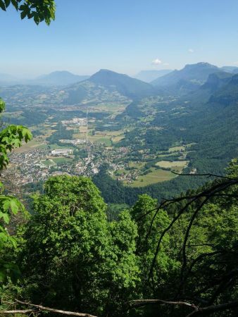 Vue sur la vallée d’Entre-Deux Guiers