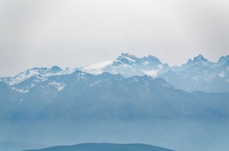 Chaîne de l’Armet et les Ecrins