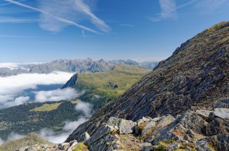 Premier aperçu du Mont Blanc