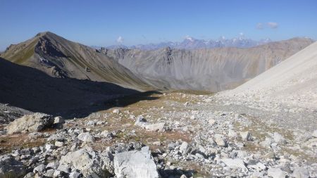 Le massif des Ecrins, dans le rétro