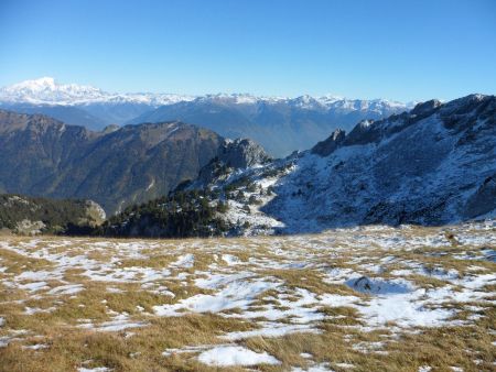 Le Mont Blanc et le «col»