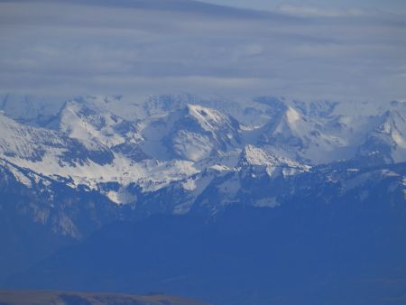 Mont Charvet, Mont Fleuri, Pointe de Tardevant.