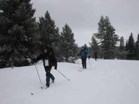 Départ pour la Grande Cabane