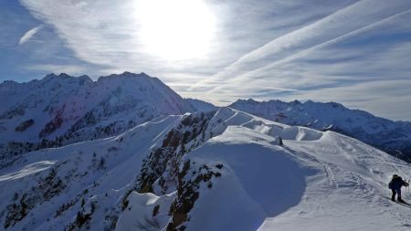 La crête des Plagnes