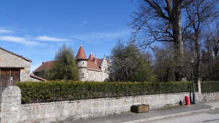 Château de Saint-Romain-Lachalm.