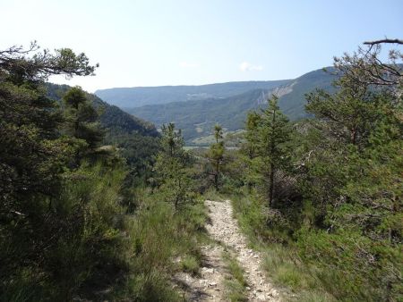 Descente sur le Château