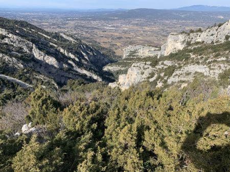 La descente...