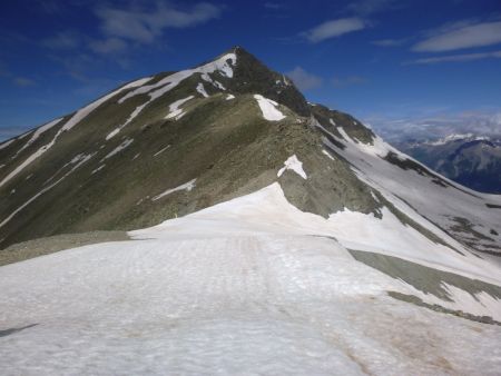 L’ascension vers l’antécime