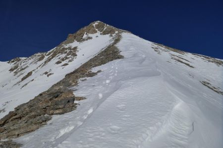 Dans le rétro l’arête sud !