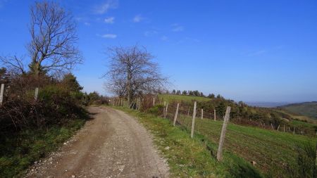 Chemin de crête.