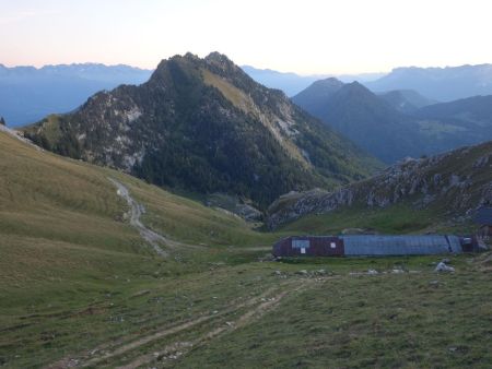 Descente sur le chalet de Rossane...