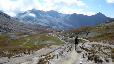 Retour vers le col Agnel