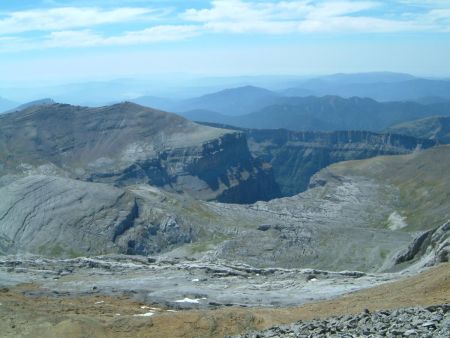 Le Canyon d’Ordesa vu du sommet du Taillon