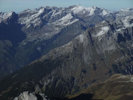 Regard sur les sommets du Haut-Giffre.